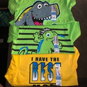 3 brand new short sleeve and 1 long sleeve t-shirt
